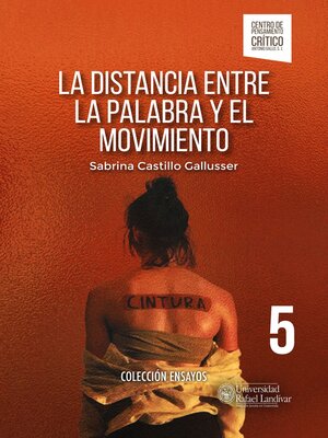 cover image of La distancia entre la palabra y el movimiento